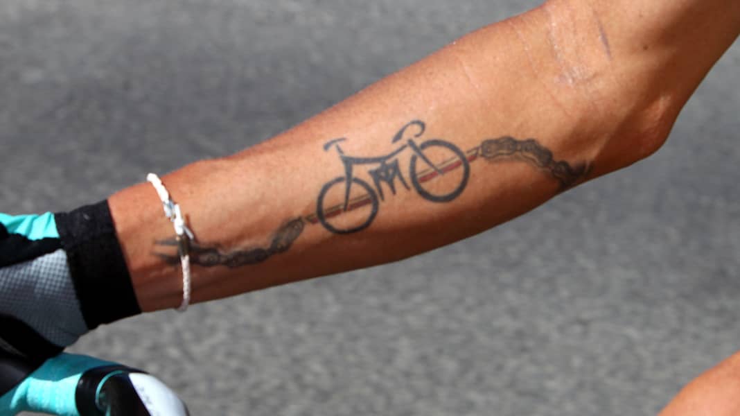 Tätowierte Radfahrer - Radler-Tattoos gesucht