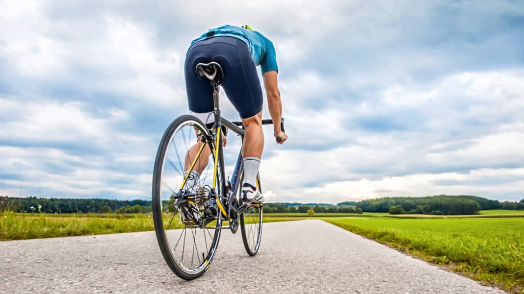 Rennradfahren bei chronischer Lungenerkrankung