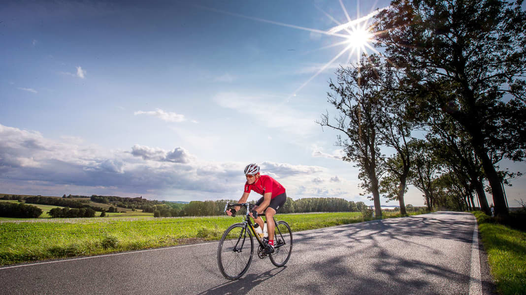 Rennrad-Training nach Herzinfarkt