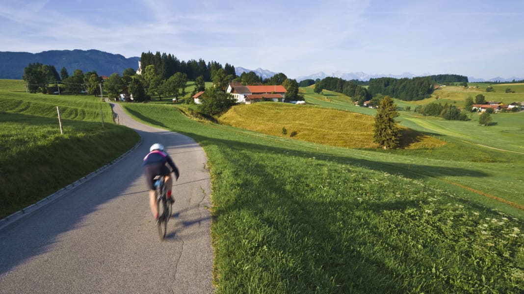 Rennrad-Touren im Pfaffenwinkel - 4 Traumtouren zwischen Kloster Andechs und Wieskirche