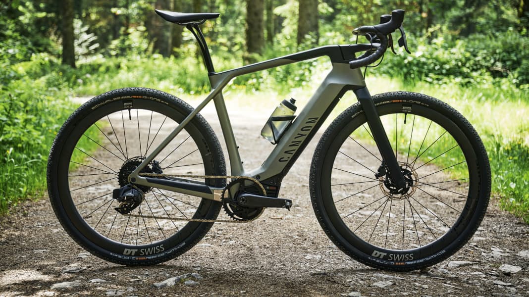 Erstes EGravelbike von Canyon GrailON CF TOUR
