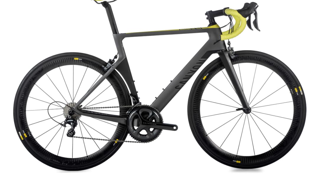 Test Aero Rennrad Canyon Aerorad CF SLX 7.0 2015 TOUR