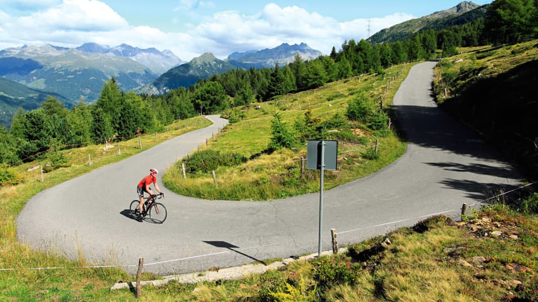Legendäre Anstiege: Der Passo del Mortirolo - Passo del Mortirolo: Klassiker-Anstieg des Giro d'Italia
