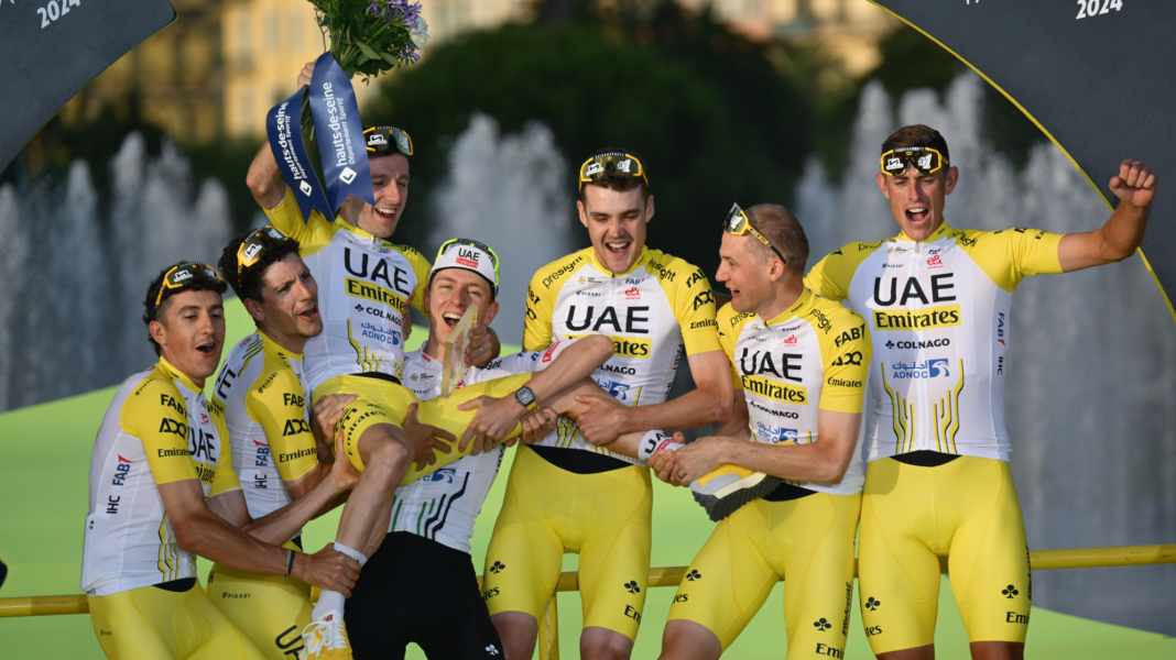 Saisonbilanz 2024: Vier Fakten zu UAE Team Emirates