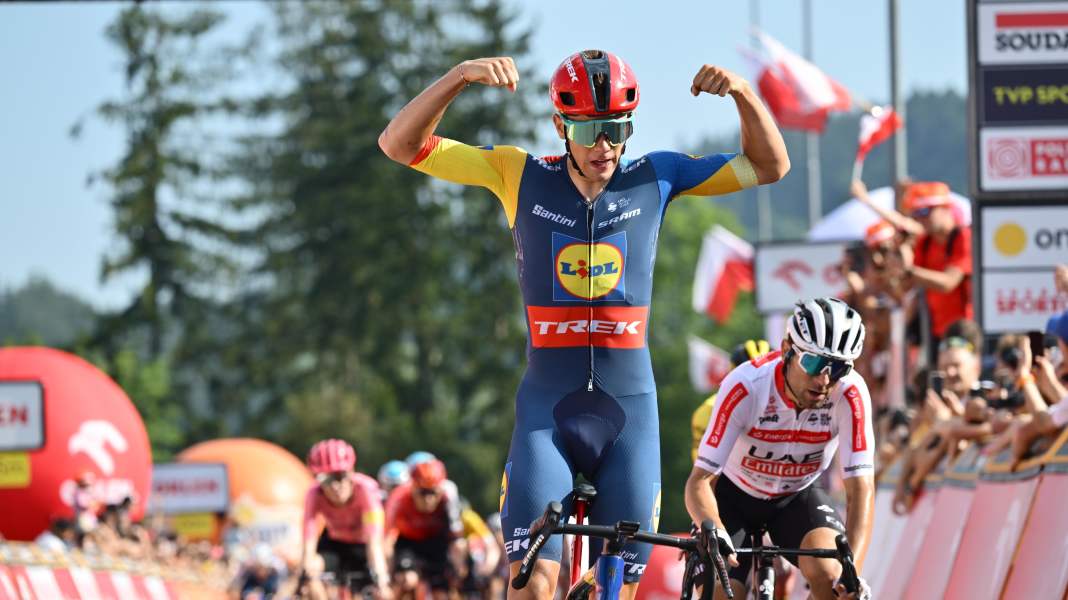 Polen-Rundfahrt: Zweiter Streich von Nys - Vingegaard verteidigt Gesamtführung