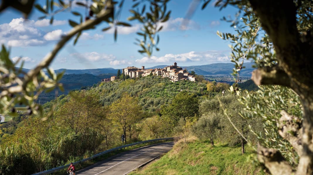 Italien: Vier Rennradtouren in Umbrien, Mittelitalien - Die Schwester der Toskana: Rennradreise nach Umbrien