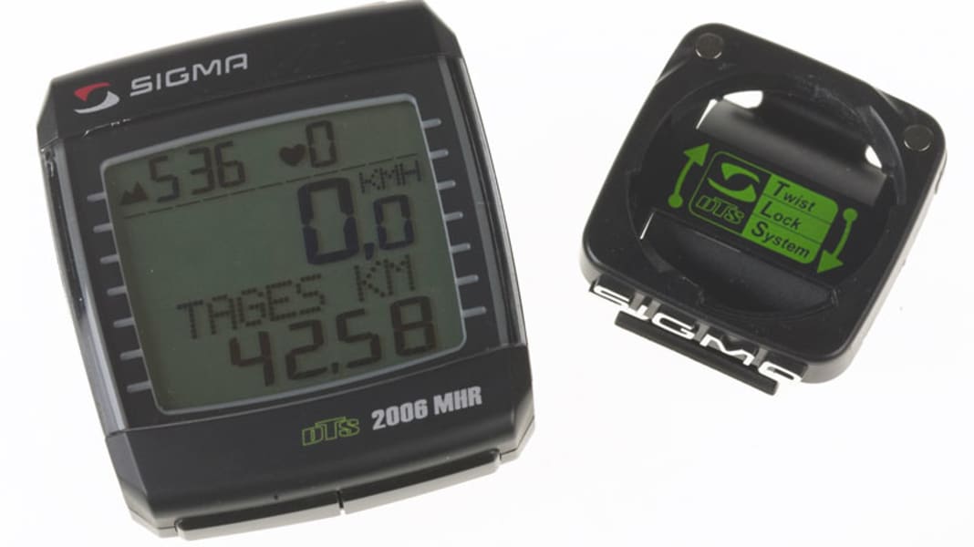 Einzeltest: Sigma Rad-Computer BC 2006 MHR