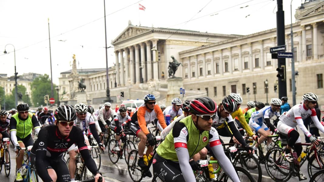 Granfondo Giro d'Italia Vienna 2017 abgesagt - Keine Genehmigung für Granfondo Vienna