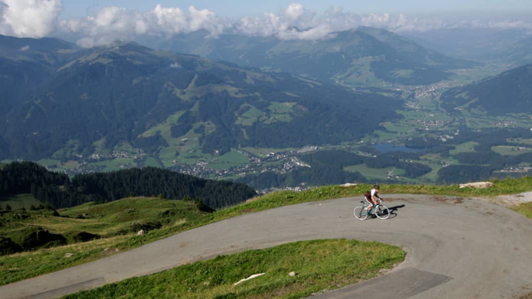 Anstiege der Alpen: Kitzbüheler Horn - Kitzbüheler Horn: Steiler Kultanstieg