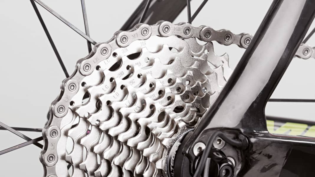Umbau auf Shimano Di2-Ultegra-Elffach-Schaltwerk