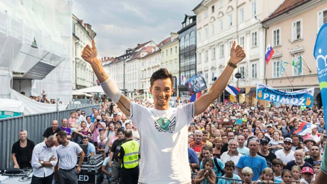 Primož Roglič Porträt des slowenischen Radsportlers - Zu Besuch bei Primož Roglič