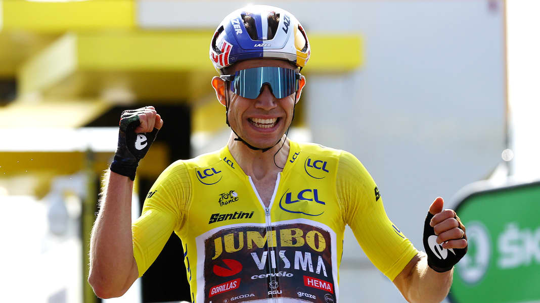 Tour de France: Van Aert siegt nach Wahnsinns-Solo auf 4. Etappe