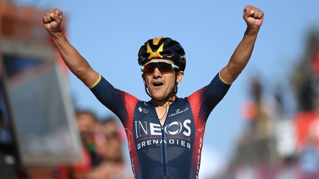 Vuelta: Carapaz siegt auf 14. Etappe - Evenepoel verliert Zeit