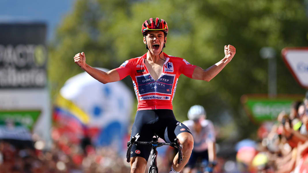 Vuelta: Zweiter Tagessieg für Evenepoel auf 18. Etappe - Vine nach Sturz ausgeschieden