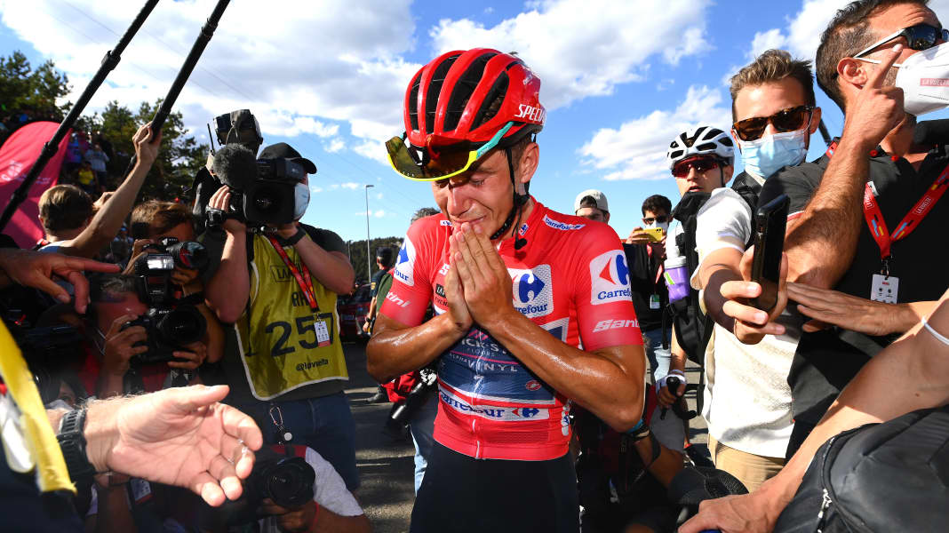 Vuelta: Evenepoel vor Gesamtsieg - Carapaz gewinnt 20. Etappe