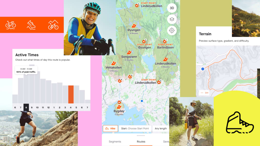 Neue Strava-Funktionen - jetzt gibt es Gravel