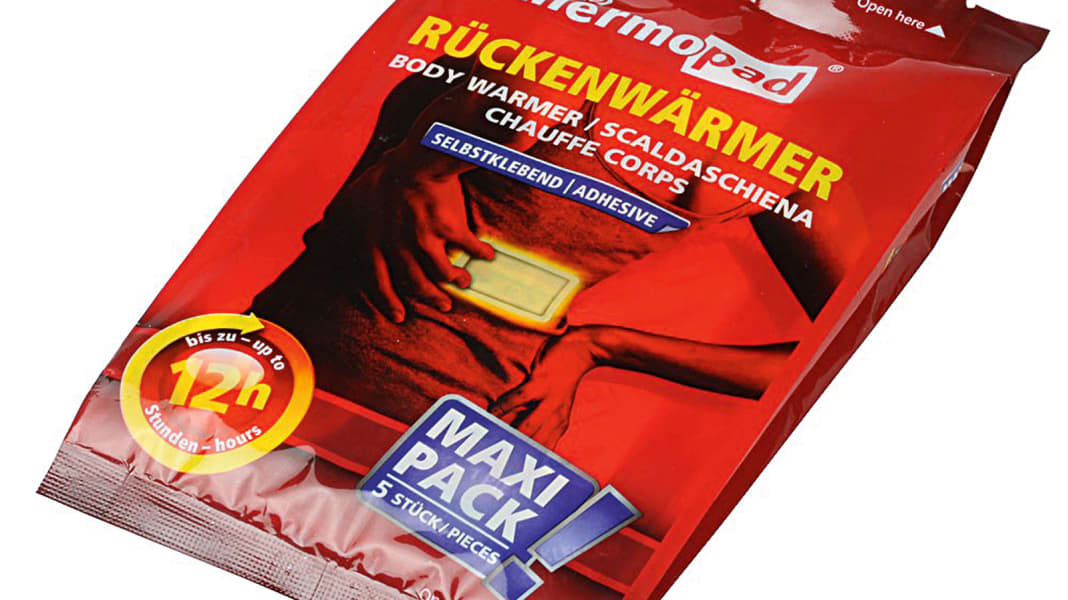Test 2017: Rückenwärmer von Thermopad - Warmer Rücken: Thermopad für die Rennradtour