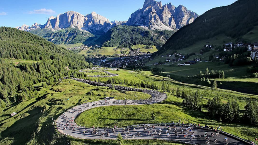 Maratona dles Dolomites 2020 - Einschreibung für Startplatzverlosung Dolomitenmarathon