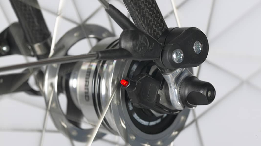 Montage Shimano-Nabendynamo