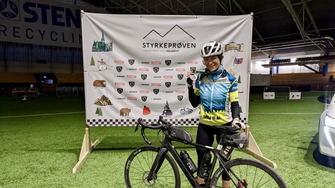 Rennradheldin: Kampf gegen MS