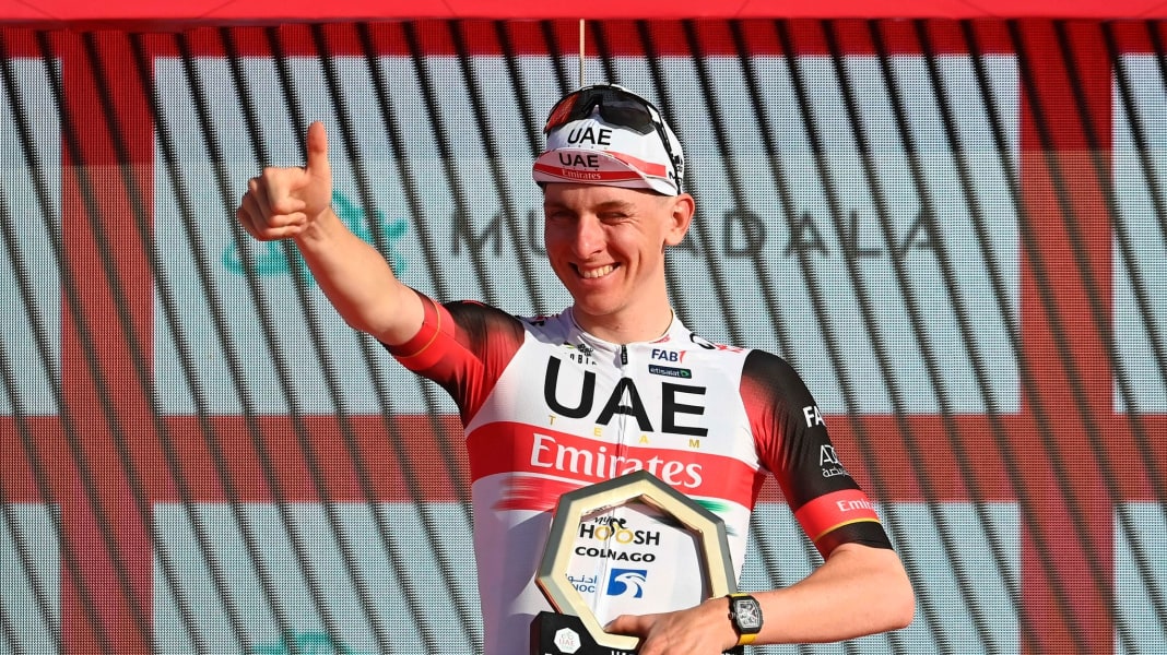 Wie 2021: Tour-Champion Pogacar gewinnt die UAE-Tour