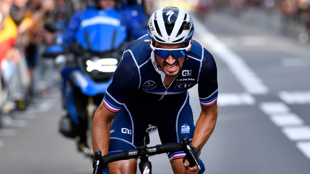 Weltmeister Alaphilippe bei Sturz erheblich verletzt