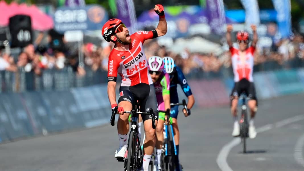 Italien-Rundfahrt - De Gendt sprintet zum Giro-Etappensieg