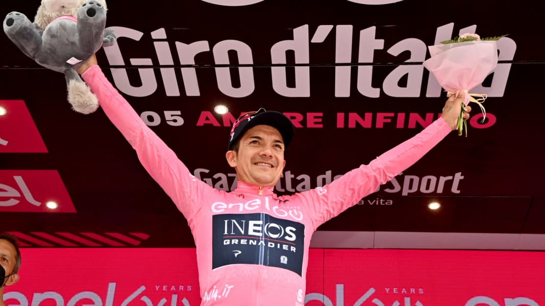 Giro d'Italia: Carapaz verteidigt Rosa Trikot erfolreich