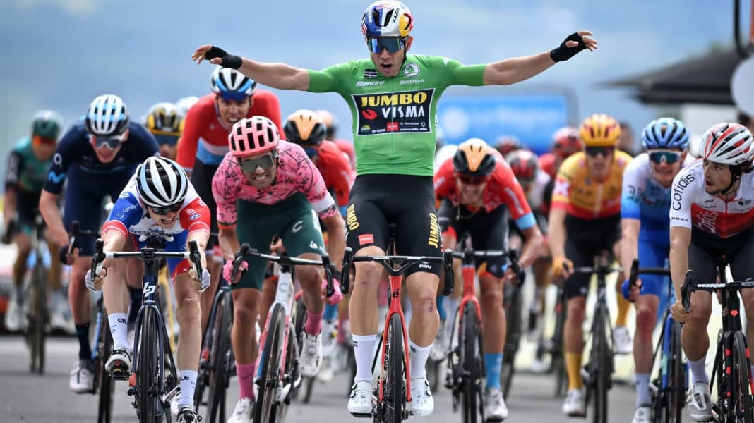 Criterium du Dauphine: Wout Van Aert verjubelt Etappensieg