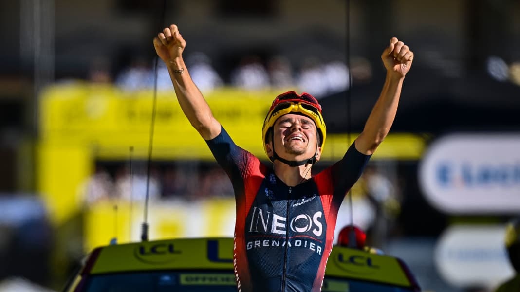 Pidcock siegt in Alpe d'Huez - Vingegaard verteidigt souverän Gelbes Trikot
