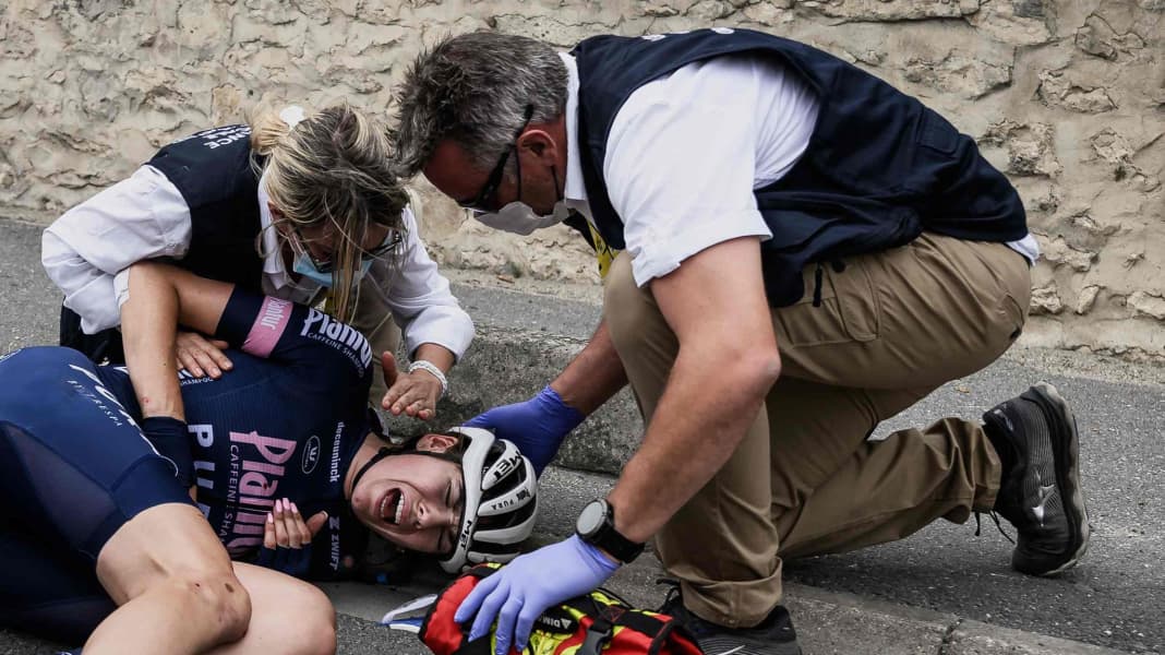 Nach Unfall bei Frauen-Tour  - Bruch im Hinterkopf: Süßemilch doch schwerer verletzt