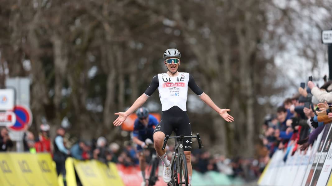 Paris-Nizza: Vingegaard abgehängt! Pogacar stürmt ins Gelbe Trikot