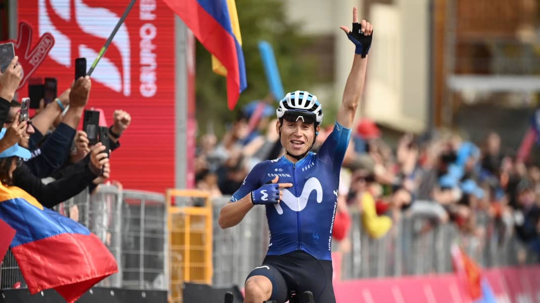 Giro d'Italia - Rubio gewinnt verkürzte 13. Etappe - Kämna weiter Sechster