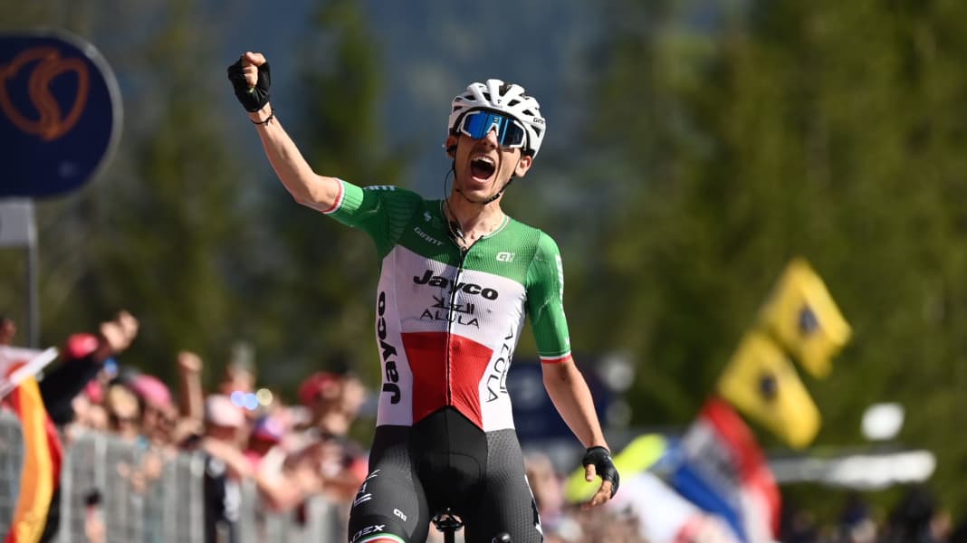 Italien-Rundfahrt - Kämna behauptet Platz sechs - Zana gewinnt 18. Giro-Etappe