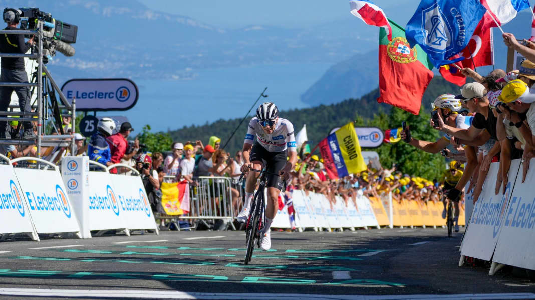 Sekunden-Krimi: Pogacar setzt nächsten Nadelstich gegen Vingegaard