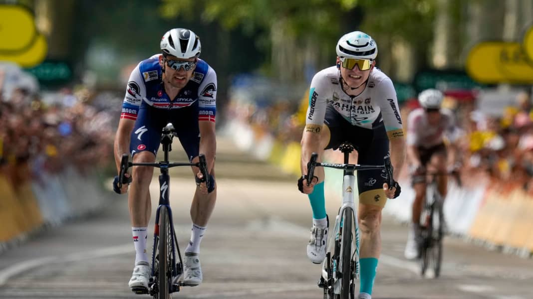 Tour de France: Mohoric gewinnt 19. Etappe im Fotofinish - Politt mit Kettenriss