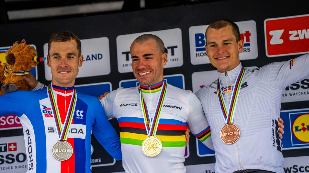Rad-WM - Baum und Morath holen Bronze auf dem Mountainbike
