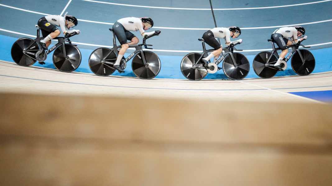 Bahnrad-EM: Zweimal Silber für deutsches Team