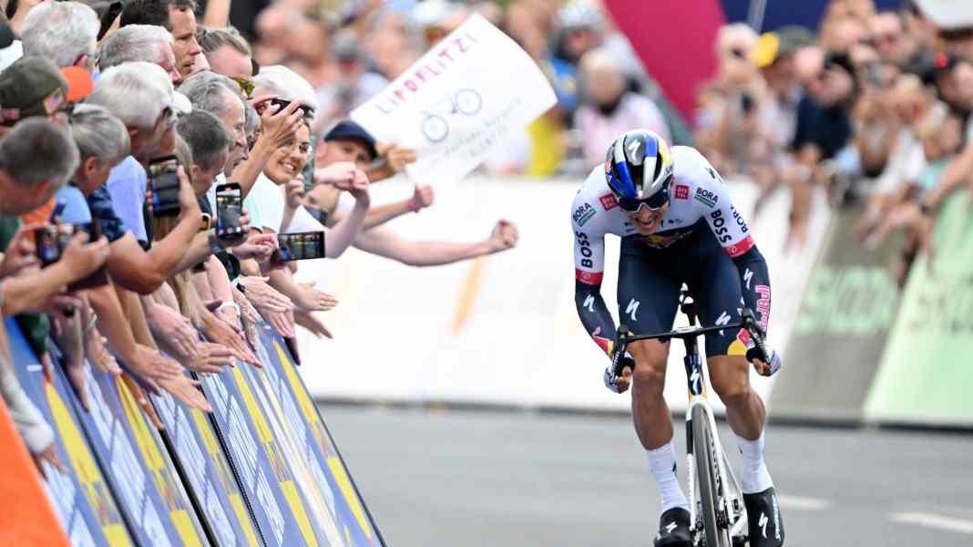 «Richtig cool»: Lipowitz bei Deutschland Tour gefeiert