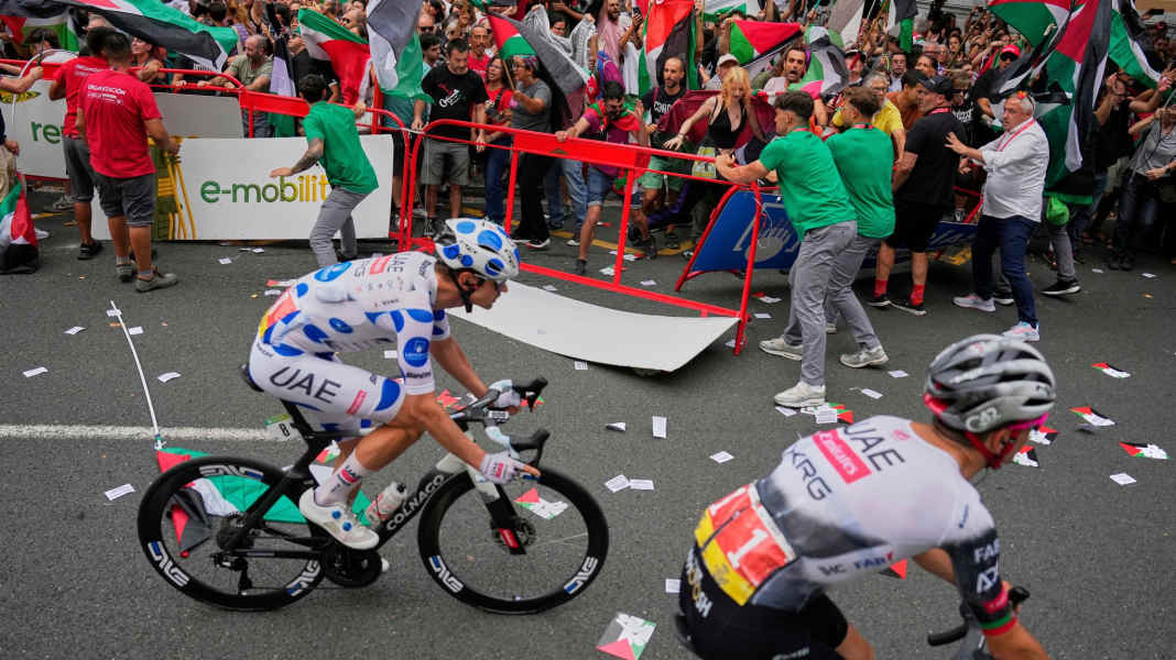 Nach Vuelta-Eklat: Kritik an propalästinensischen Protesten