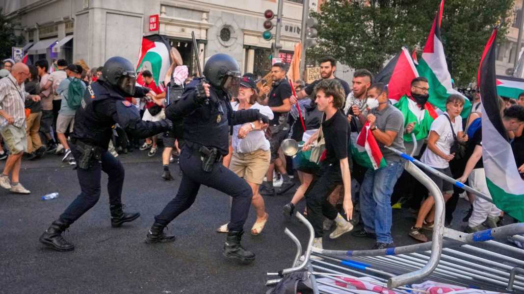Rad-Rundfahrt in Spanien - Letzte Vuelta-Etappe wegen Protesten abgebrochen