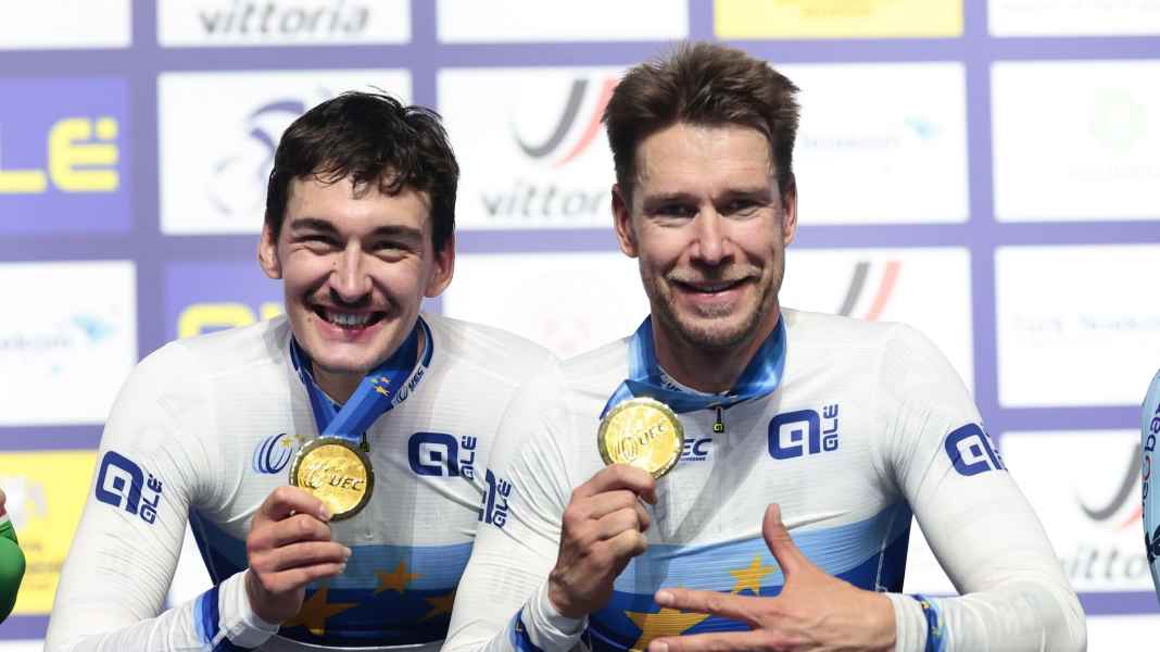 Am 40. Geburtstag: Roger Kluge holt Gold bei der Bahnrad-EM