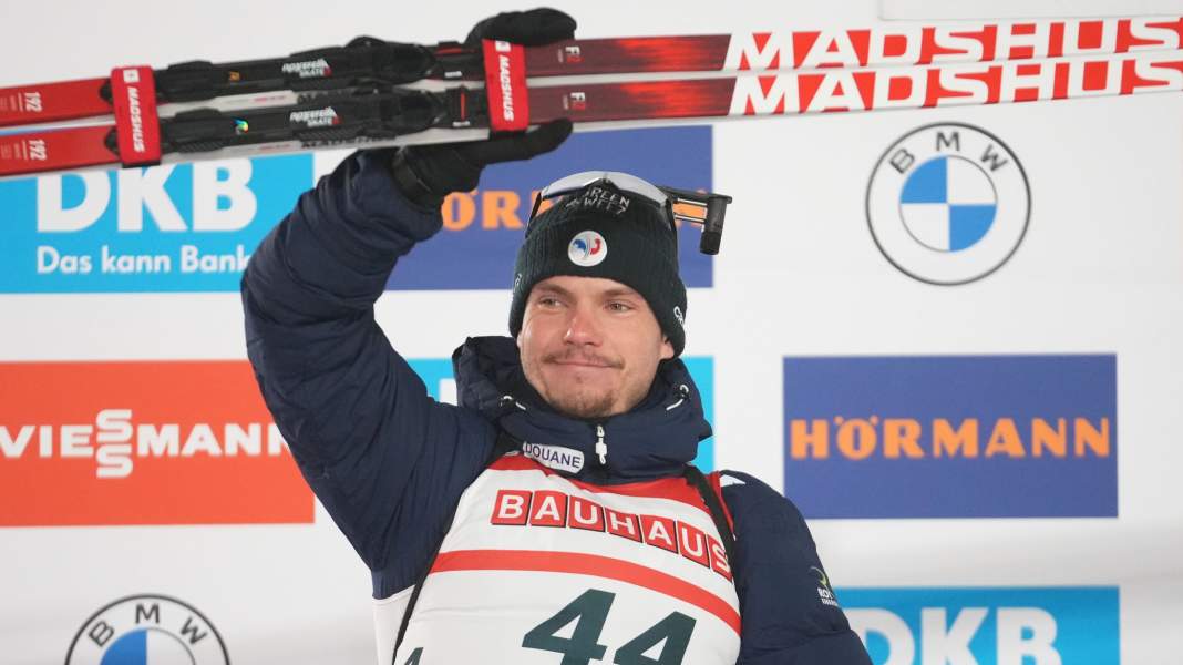 Olympische Spiele - Biathlon-Star trägt Ohrring von Rad-Idol Pantani bei Olympia