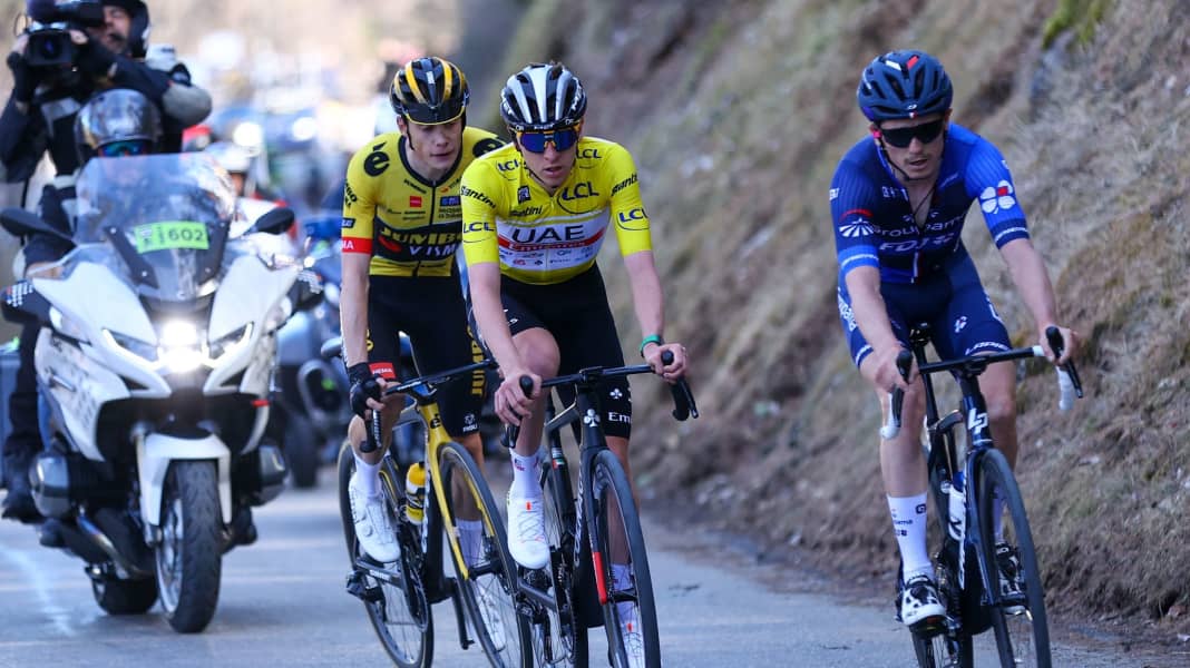 ParisNizza 2023 Tadej Pogacar vor Gesamtsieg TOUR