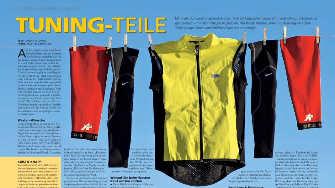 Westen, Armlinge, Knielinge