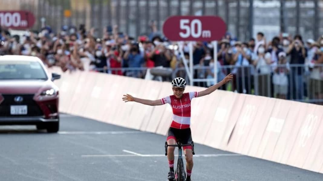 Österreicherin Kiesenhofer schreibt Radsport-Geschichte