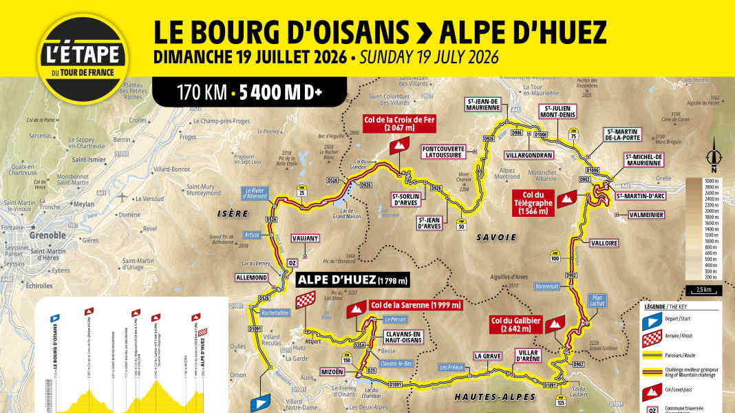 Jedermann-Rennen der Tour de France 2026: Anmelde-Start für die spektakuläre Königsetappe nach Alpe d’Huez