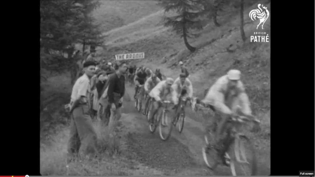 Historische Fahrradvideos: Straßenrennen