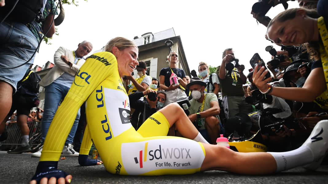 Tour de France Femmes: Vollering gewinnt die Rundfahrt, Reusser das Abschluss-Zeitfahren