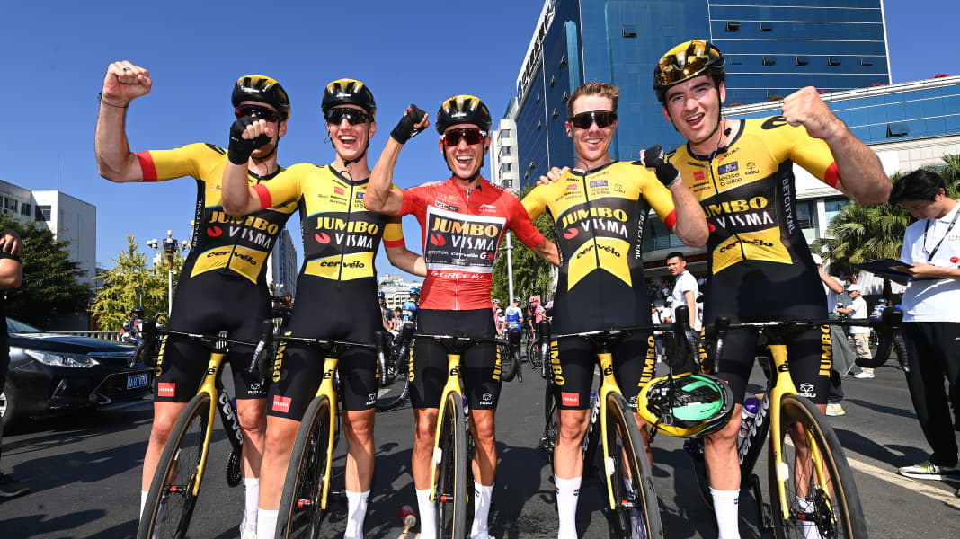 Tour of Guangxi 2023: Kooij sprintet am Geburtstag zum Etappensieg, Vader verteidigt Gesamtwertung